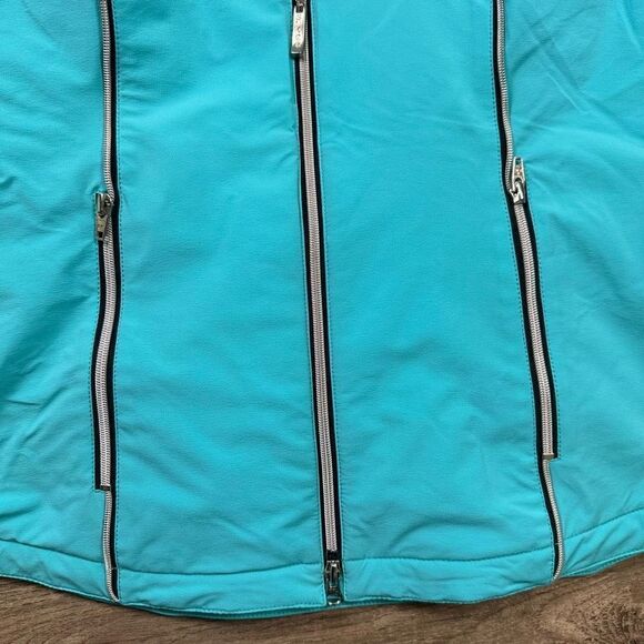 Skea Women’s Size 12 Paris Vail Snow Jacket Teal Blue Full Zip Outerwear - Picture 4 of 12